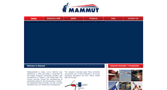 Desktop Screenshot of mammutgroup.com